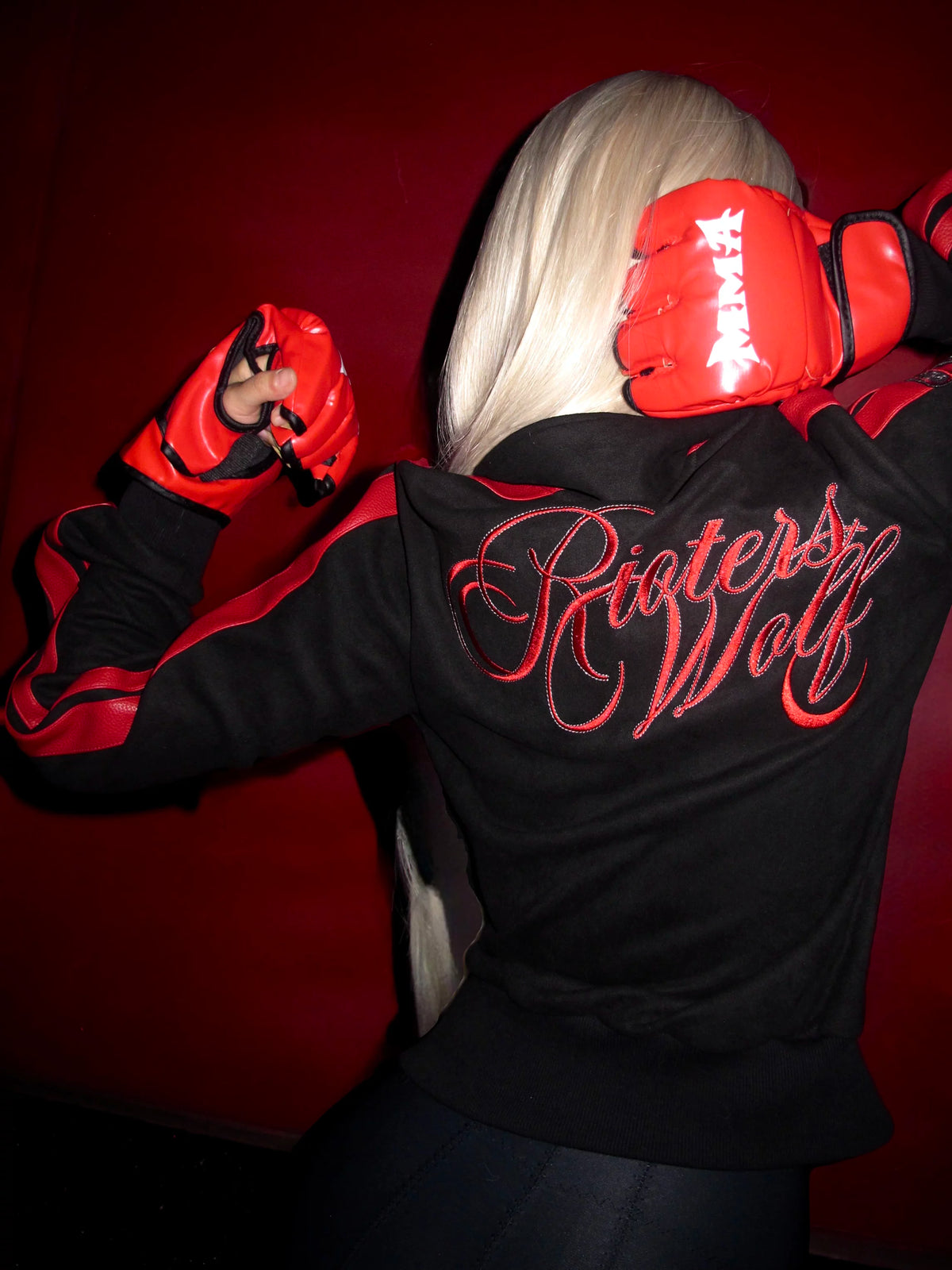RUDE WOLF EMBROIDERED JACKET