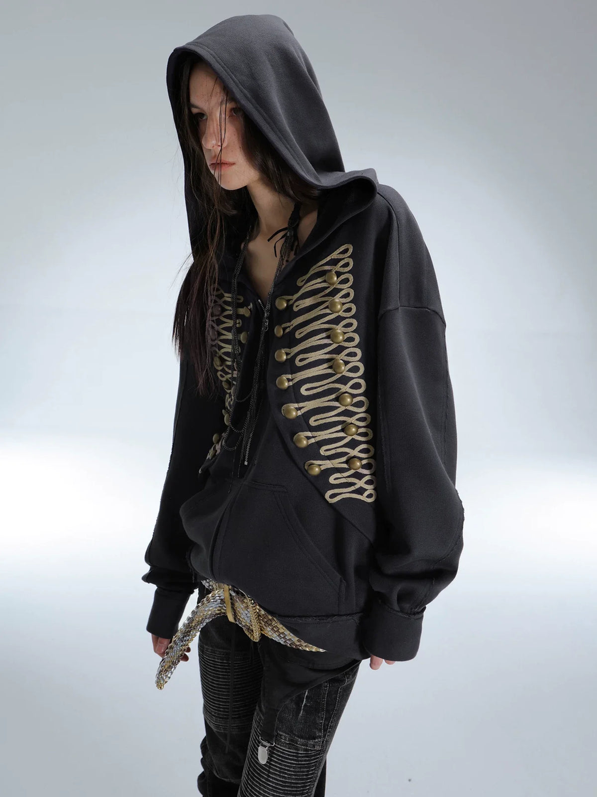 NAPOLEON STYLE HOODIE JACKET