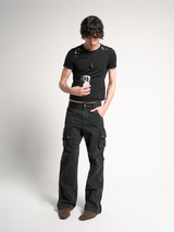 ADJUSTABLE CARGO WORK PANTS