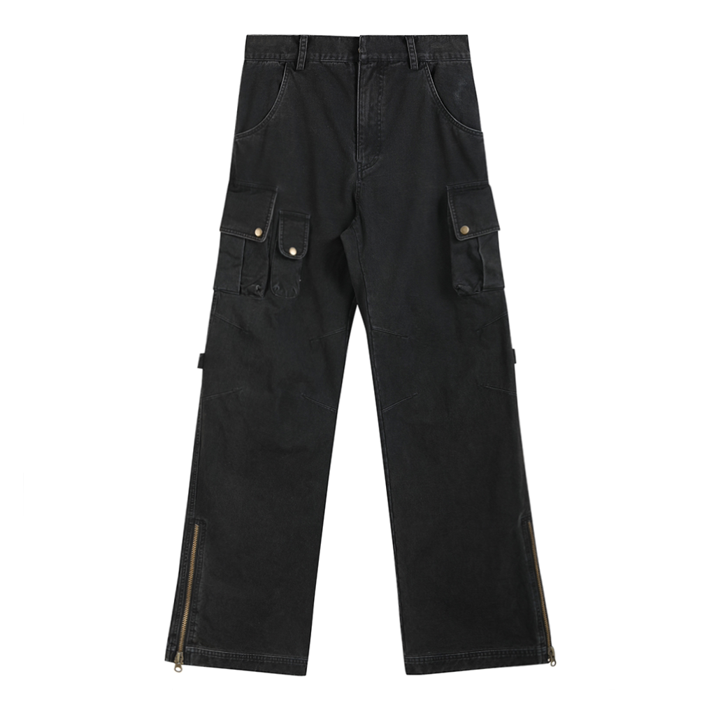 ADJUSTABLE CARGO WORK PANTS