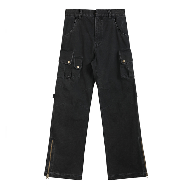 ADJUSTABLE CARGO WORK PANTS
