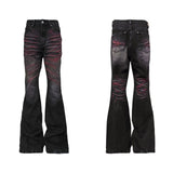 HEAVY DUTY DISTRESSED MICRO JEANS