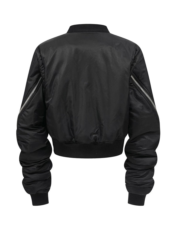 PSYCHEDELIC GIANT SLEEVE BOMBER JACKET