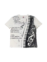 RHINESTONE-EMBELLISHED 3D T-SHIRT