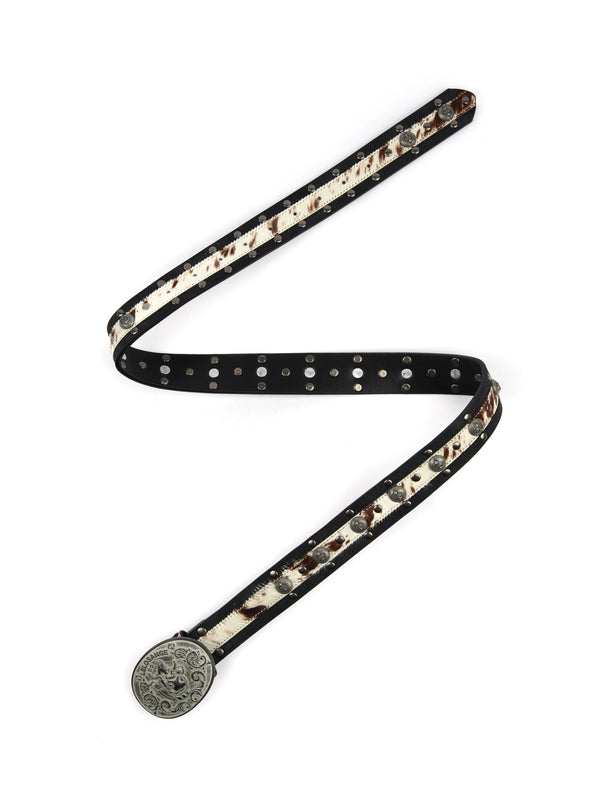 PATCHWORK HARDWARE BELT
