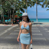 FLORAL PRINT BIKINI SET