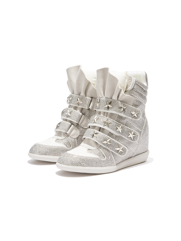 RETRO FLASH DIAMOND SNEAKERS