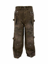 DISTRESSED WORK PANTS TREND