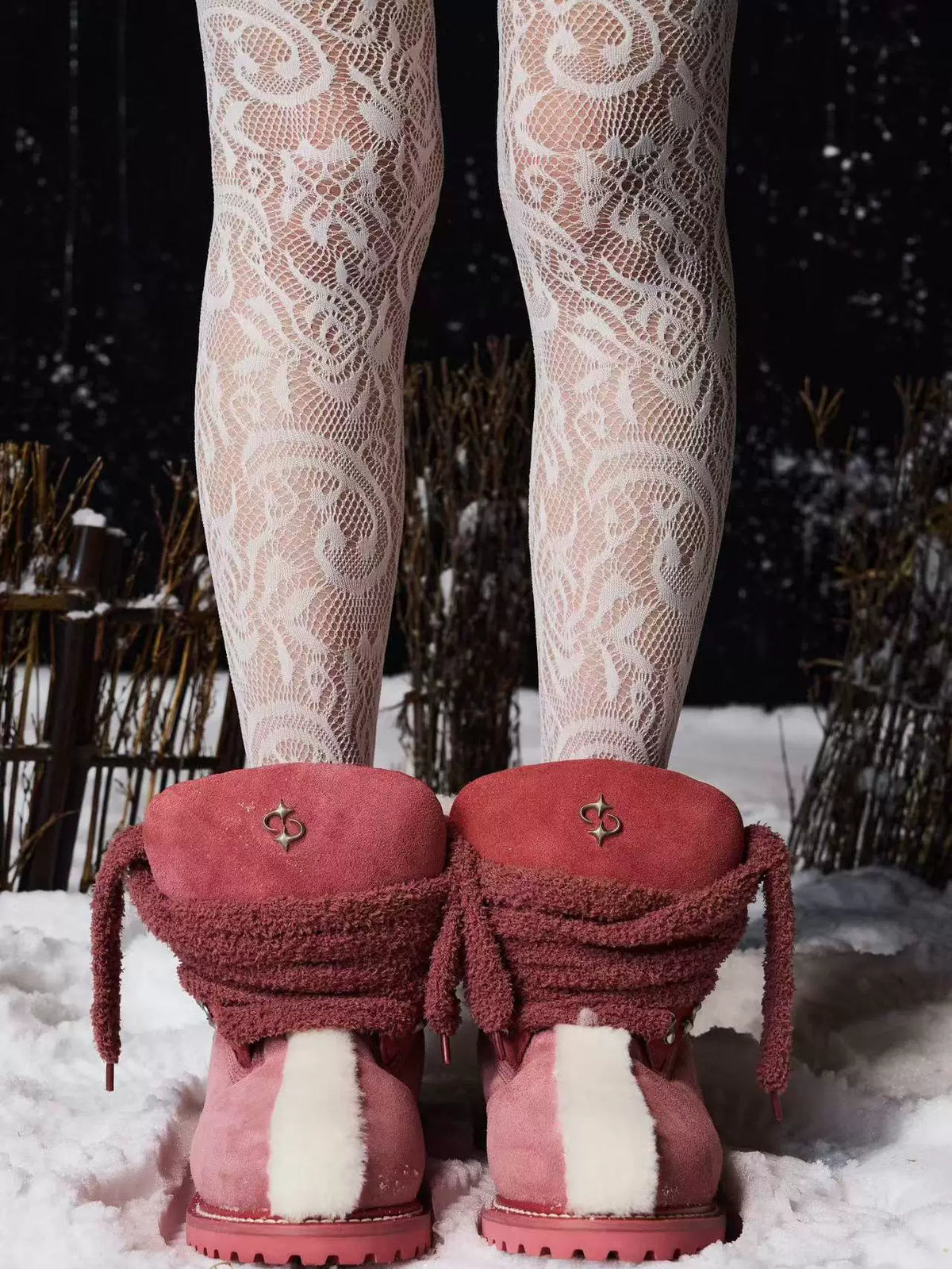 COWHIDE MOHICAN SNOW BOOTS