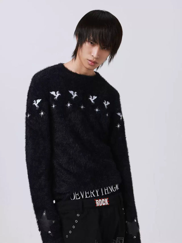 PENTAGRAM MOHAIR SWEATER