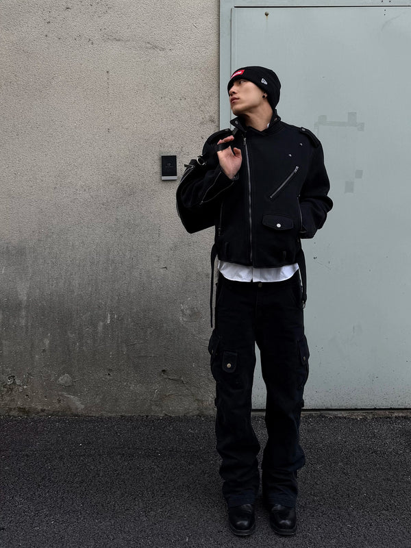 ADJUSTABLE CARGO WORK PANTS