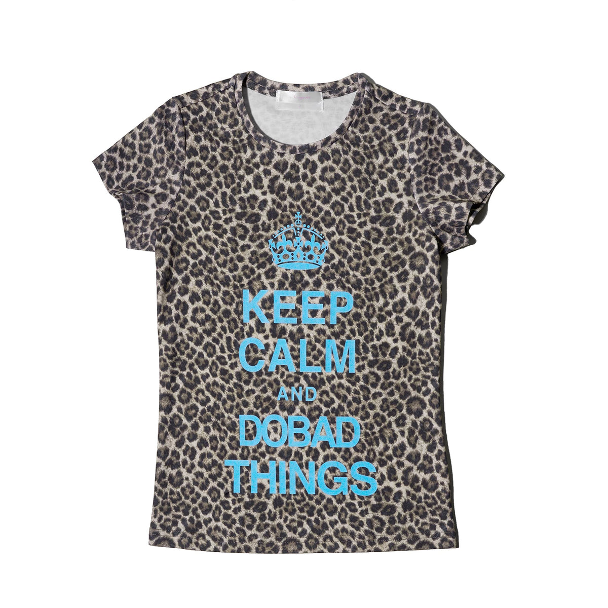 LEOPARD PRINT KEEP CALM TEE