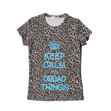 LEOPARD PRINT KEEP CALM TEE