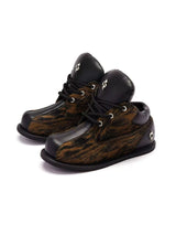 LEOPARD PRINT LOW BOOTS