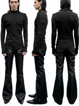 DARK SLIM FIT FLEECE TOP