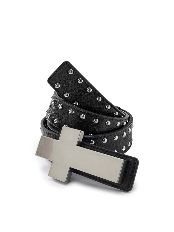 BURST PATTERN STUDDED BELT