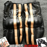 VINTAGE LEATHER BIKER GLOVES