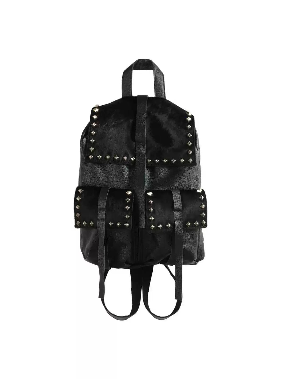 PUNK LEATHER SHOULDER BAG