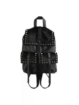 PUNK LEATHER SHOULDER BAG