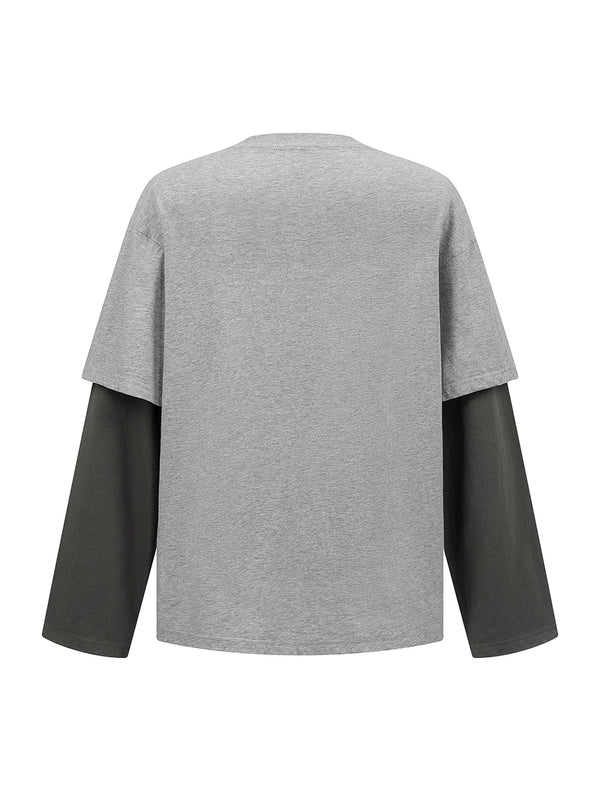 LOOSE LONG SLEEVE T-SHIRT