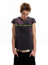 POLKA DOT SNAPBACK TEE
