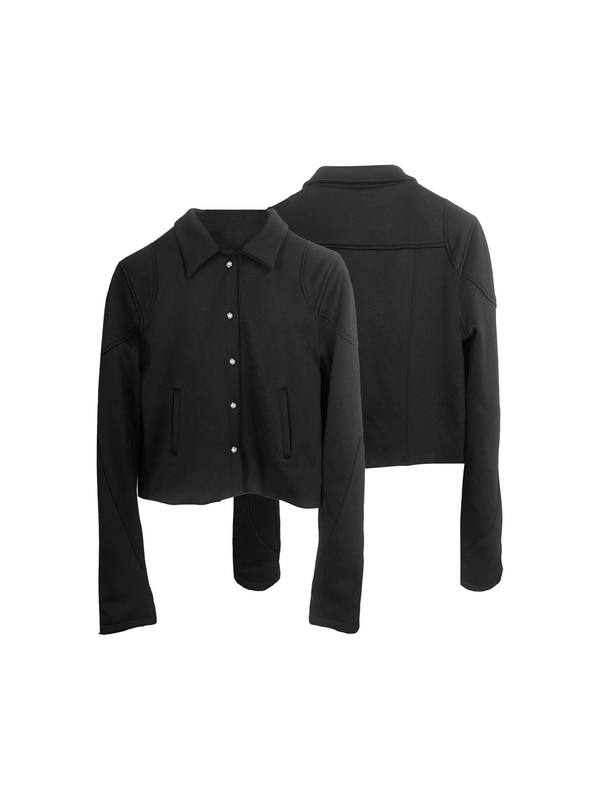 METAL BUTTON SHORT JACKET