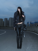 FLEECE COLLAR COTTON JACKET