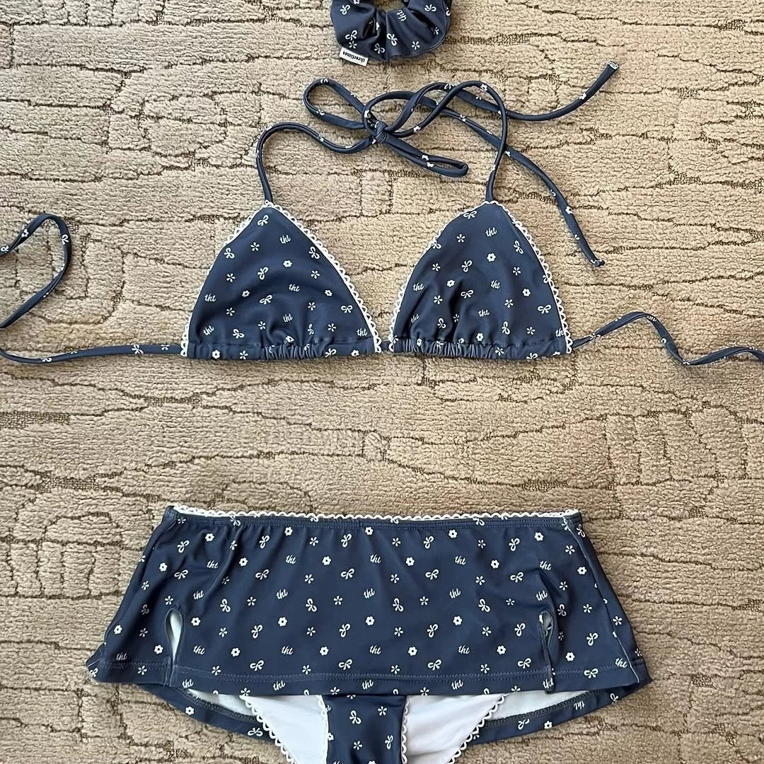 THREE-PIECE BIKINI SET