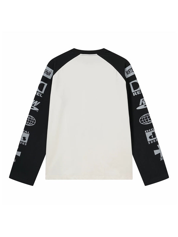 PORTRAIT PRINT LONG SLEEVE TEE