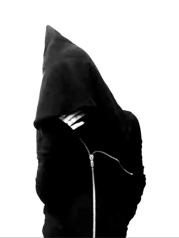 OBLIQUE ZIP WIZARD HOODIE