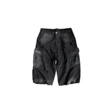 AGED WORK PANTS WITH ZIPPER