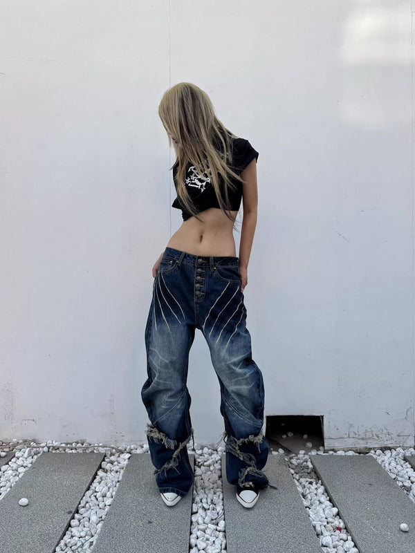 INFECTED CLAW MARK JEANS