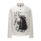 DEMON KING CASTLE HENLEY T-SHIRT