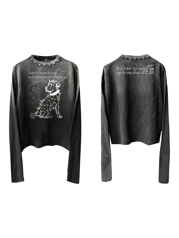 COZY LOVE HOUSE SLOGAN TEE