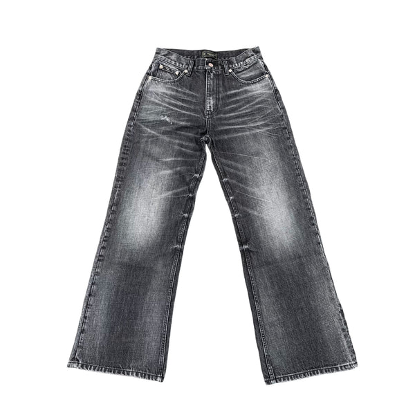 BLACK FLASH STRAIGHT FIT JEANS