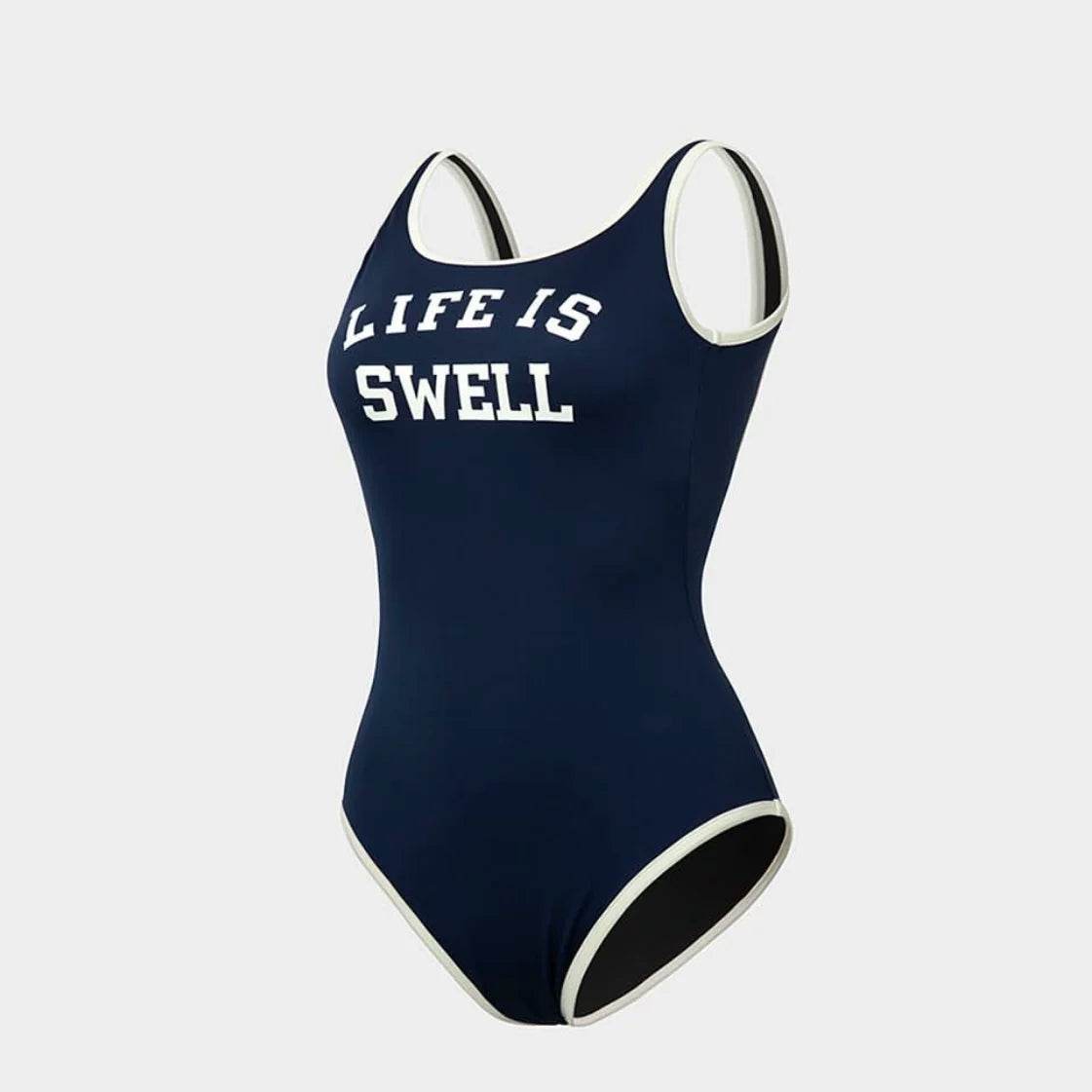 SLIMMING BACKLESS ONE-PIECE SWIMSUIT
