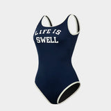 SLIMMING BACKLESS ONE-PIECE SWIMSUIT