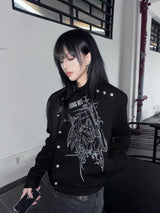 NICHE DECORATIVE METAL BUTTONS JACKET