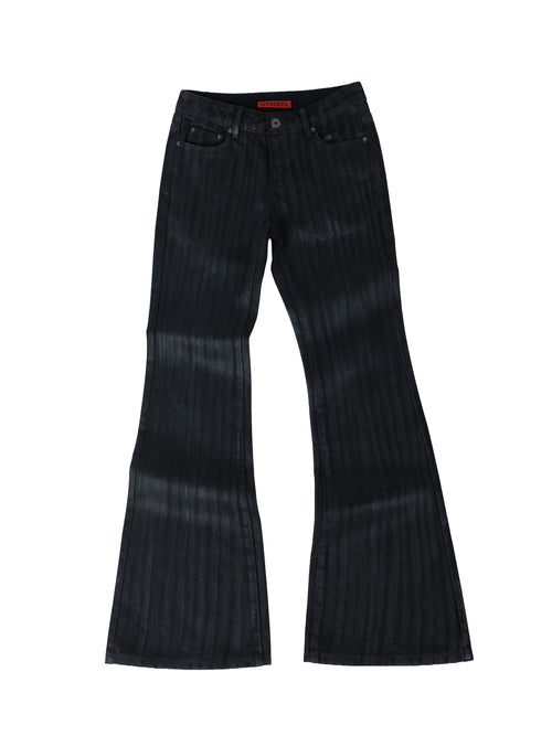 BAMBOO PATTERN SLIM FIT JEANS