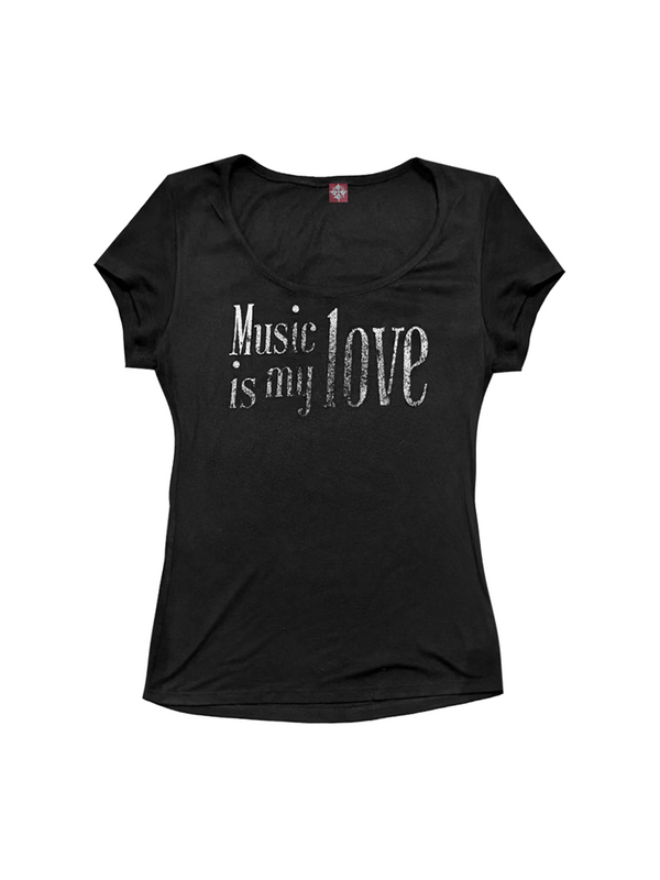 MUSIC DREAMS U NECK T-SHIRT