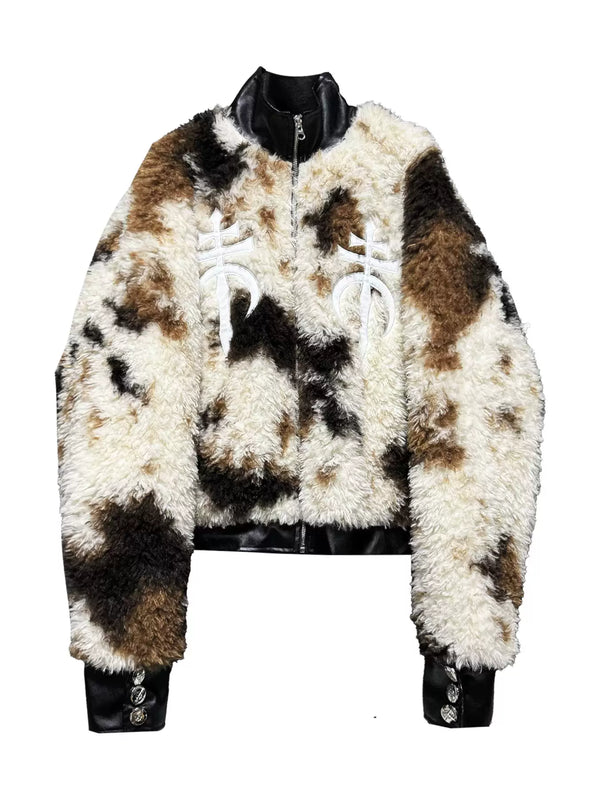PLUSH PUNK EMBROIDERED JACKET