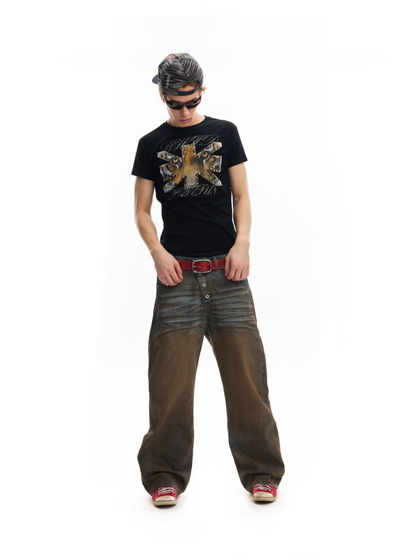 SAVAGE TIGER GRAPHIC TEE
