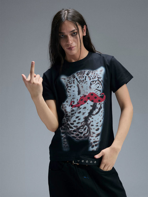 FLORAL SCRIPT STREETWEAR T-SHIRT