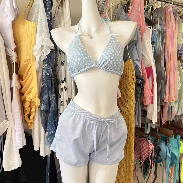 THAI-STYLE BIKINI SHORTS SET