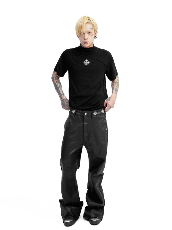 MICRO SLIM BRUSHED WAX JEANS