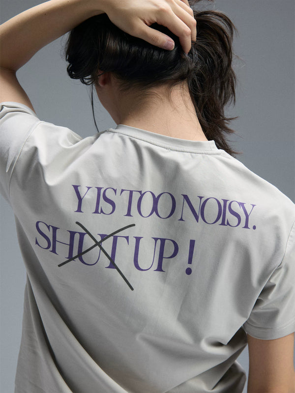 REBEL LETTERED STREETWEAR T-SHIRT