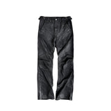 DECONSTRUCTED FRAYED JEANS