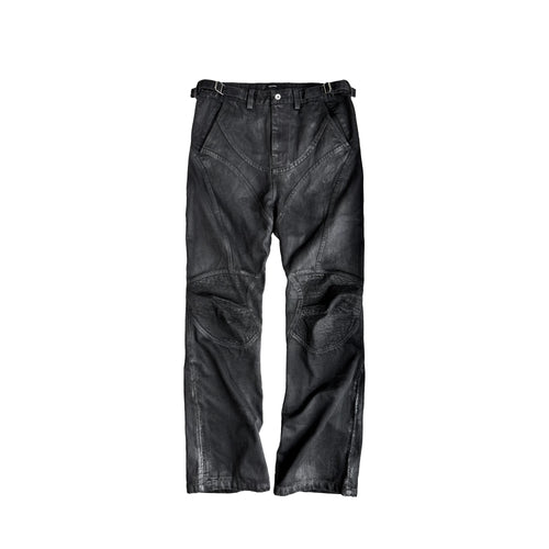 DECONSTRUCTED FRAYED JEANS