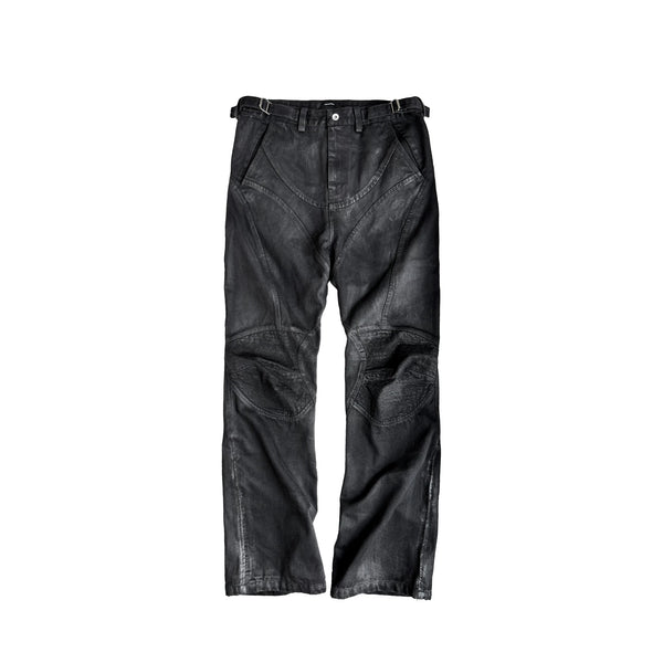 DECONSTRUCTED FRAYED JEANS
