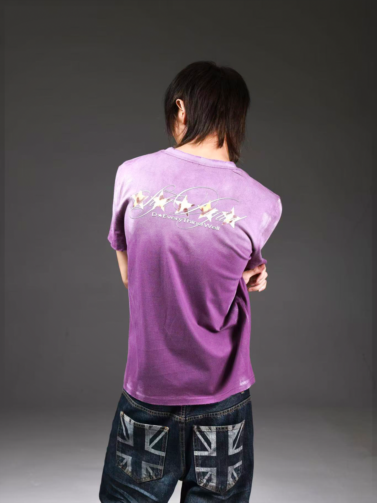 VANDALIZED PURPLE LOVE T-SHIRT